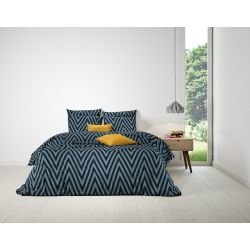 High Chevro bed linen for a modern and refined atmosphere